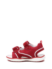 Sandali con strappi Rosso Falcotto