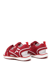 Sandali con strappi Rosso Falcotto