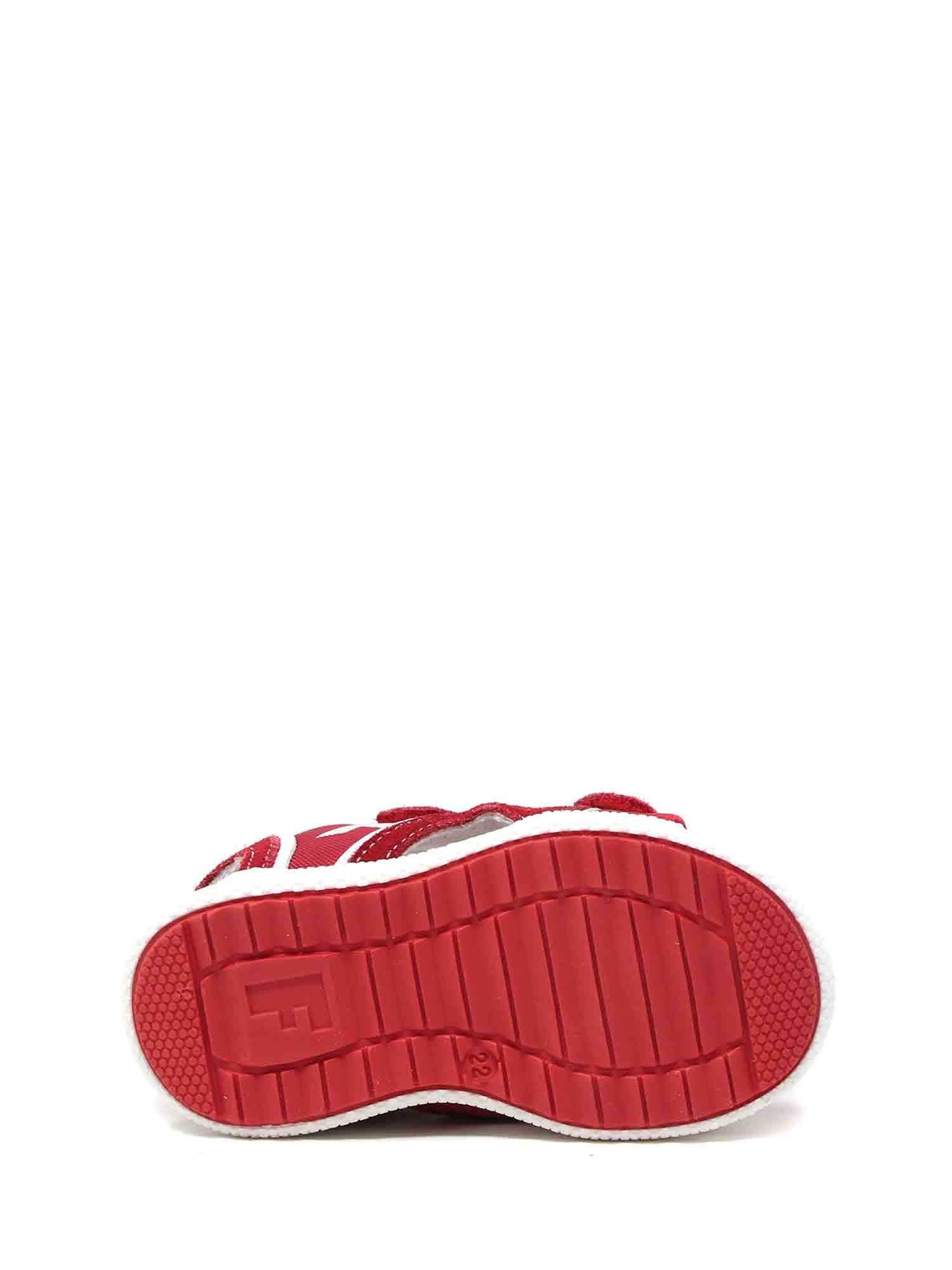 Sandali con strappi Rosso Falcotto