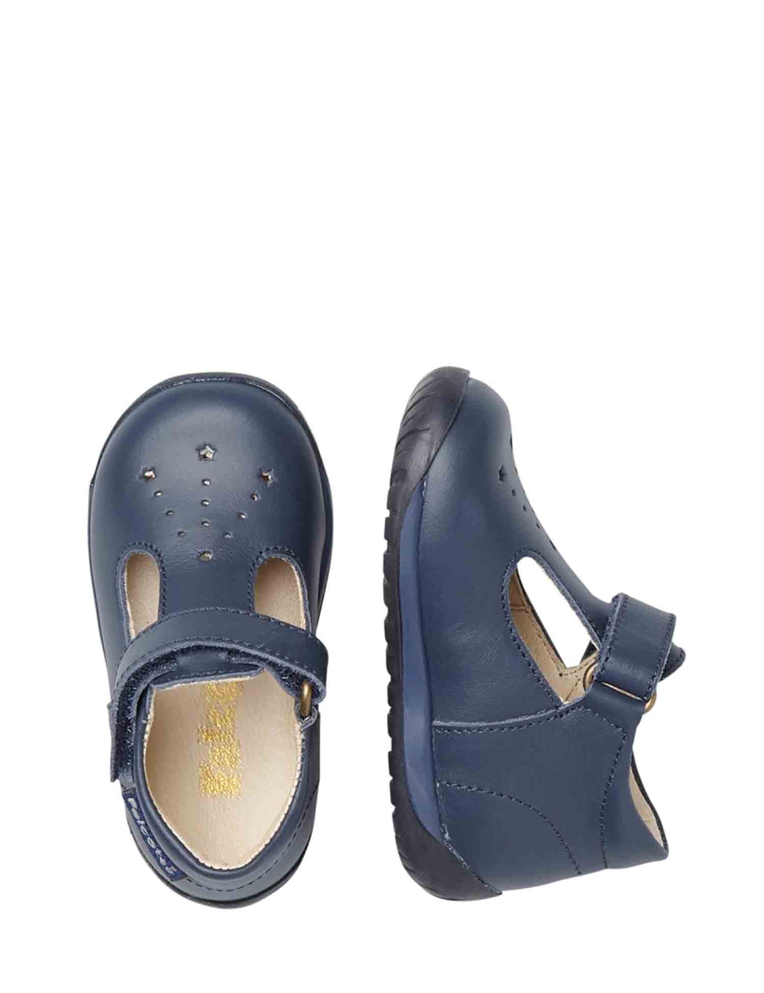 Sandali con strappi Blu Falcotto