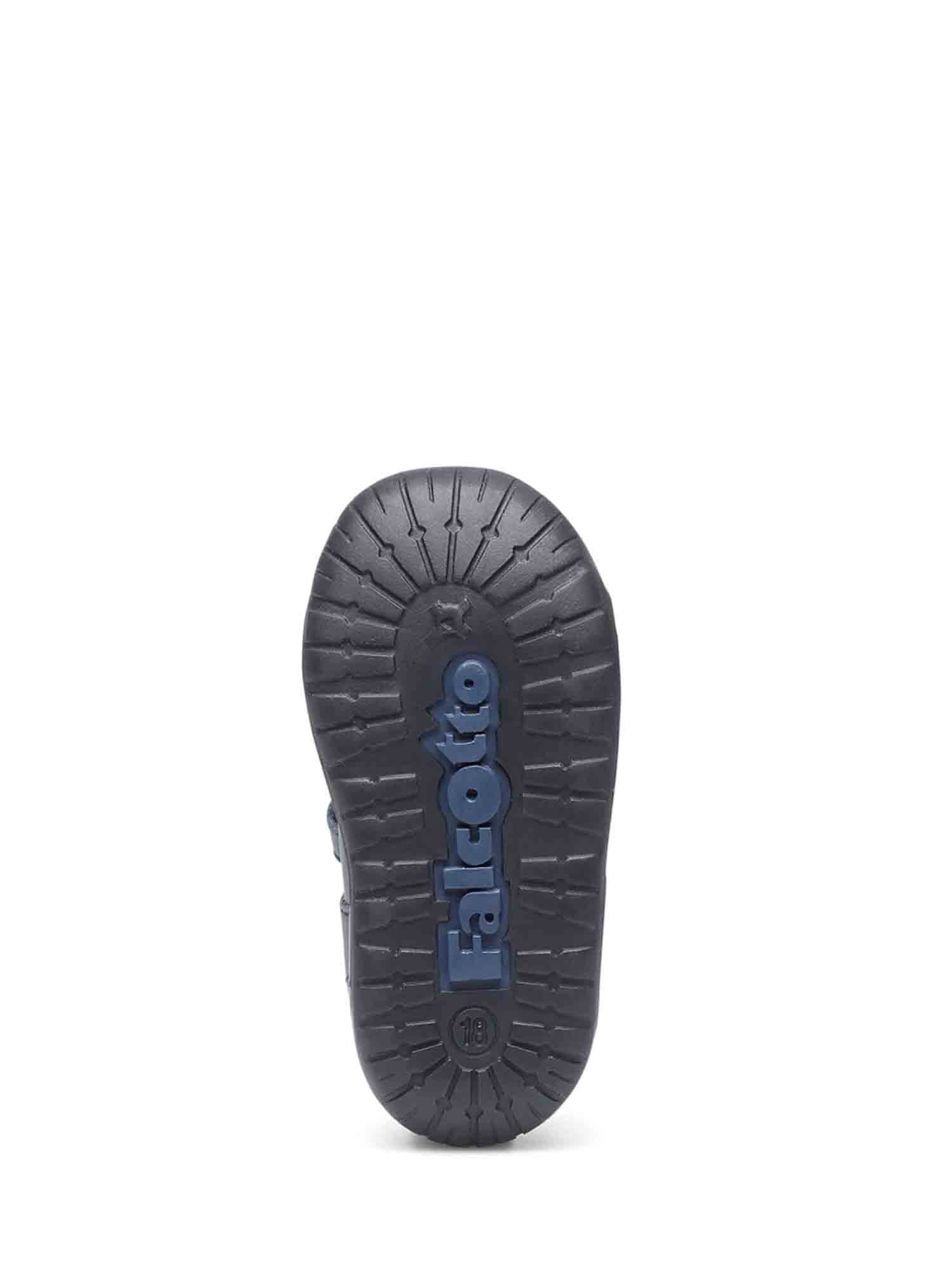 Sandali con strappi Blu Falcotto