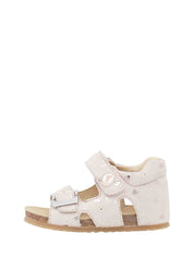 Sandali con strappi Rosa Falcotto