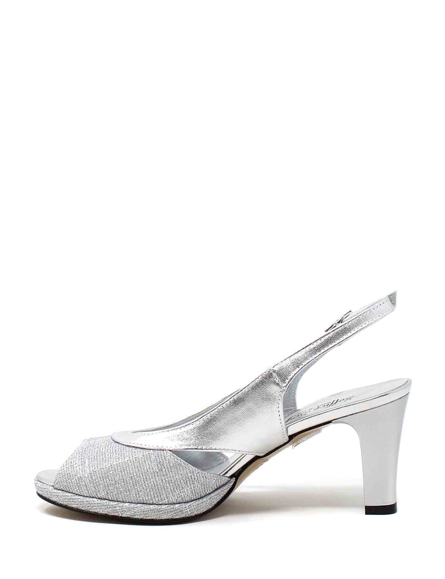 Sandali tacco Argentato Soffice Sogno