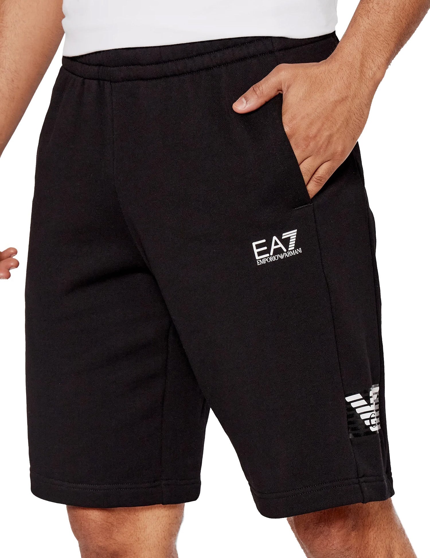 Bermuda Nero Ea7 Emporio Armani