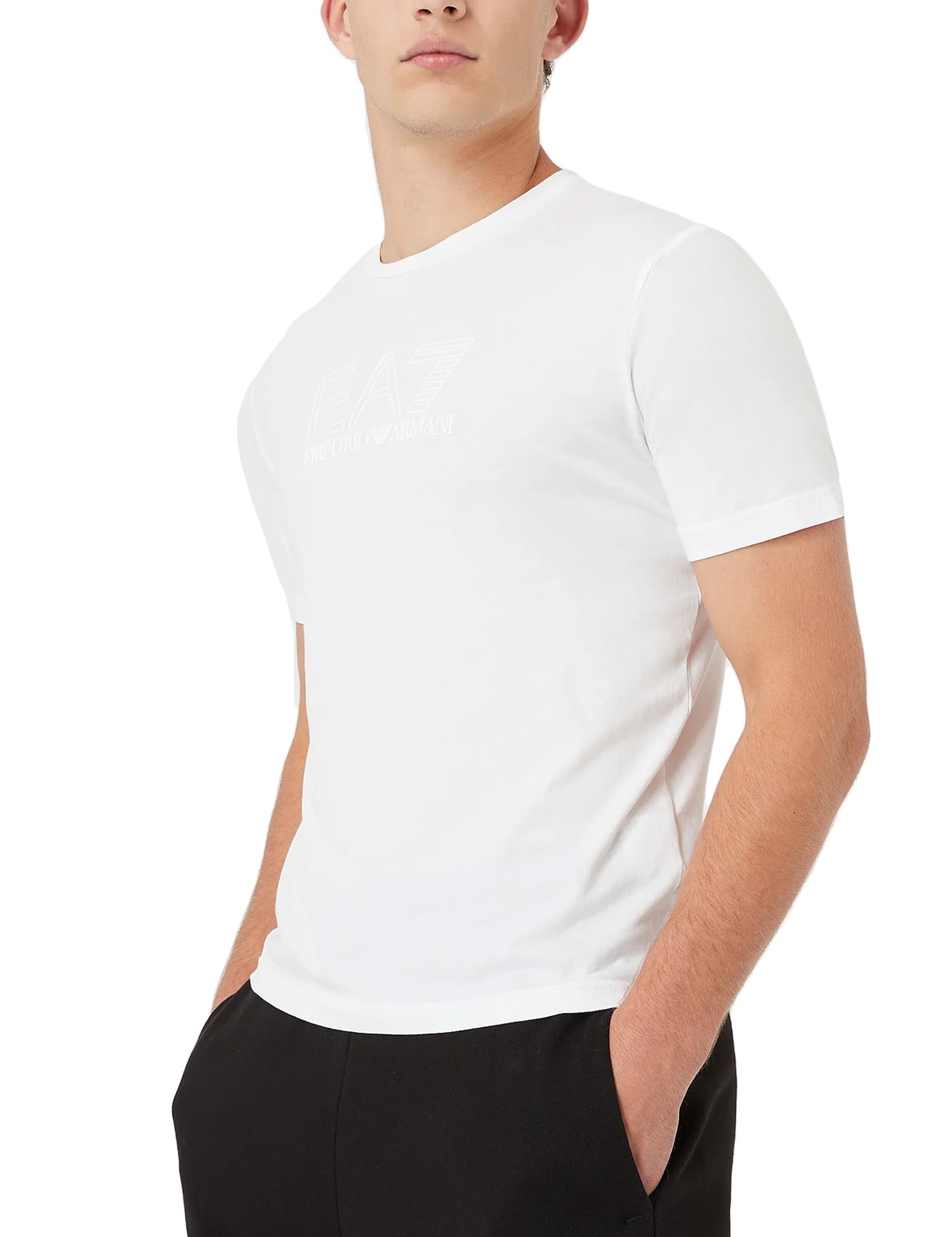 T-shirt Bianco Ea7 Emporio Armani