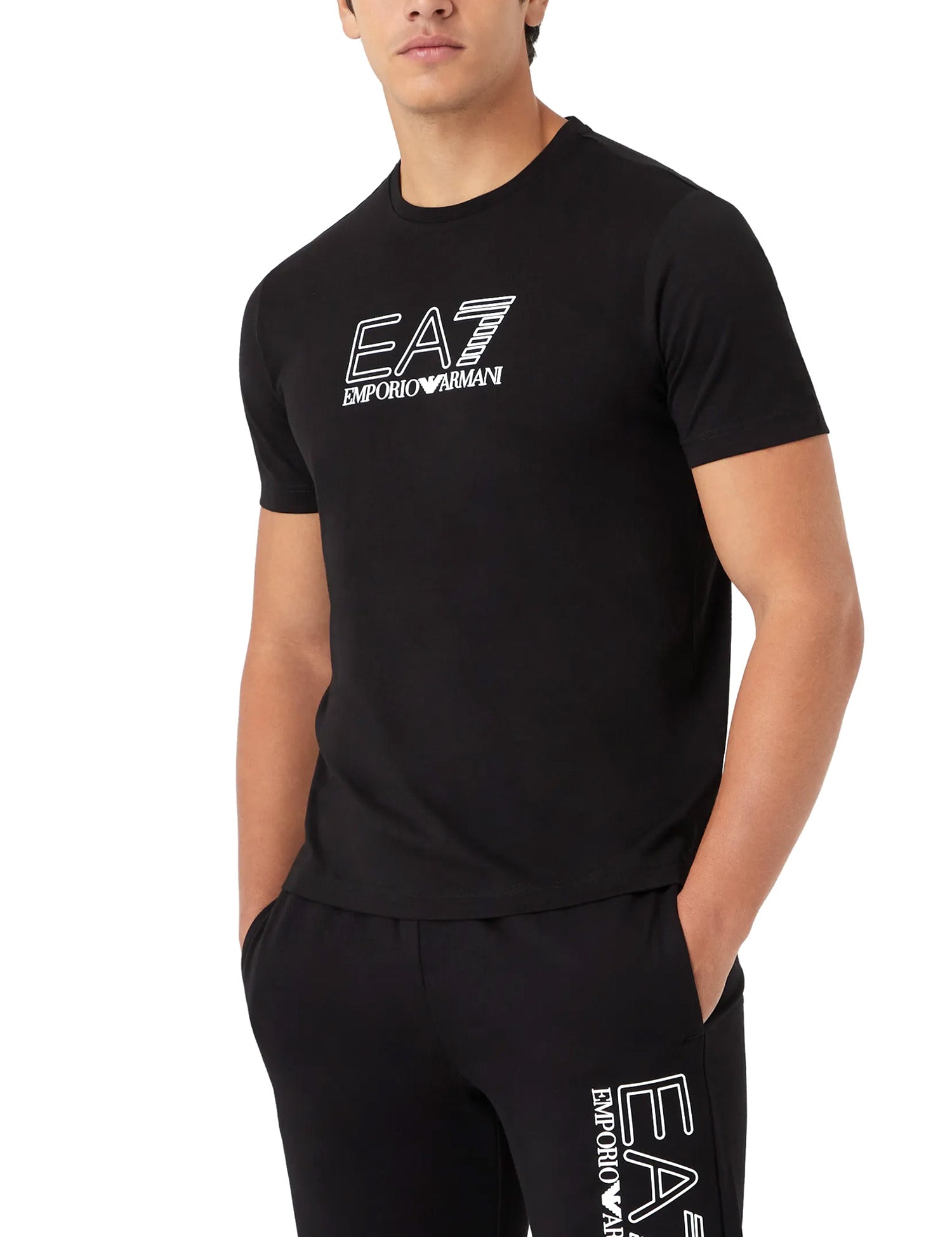 T-shirt Nero Ea7 Emporio Armani
