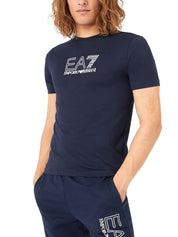 T-shirt Blu Scuro Ea7 Emporio Armani