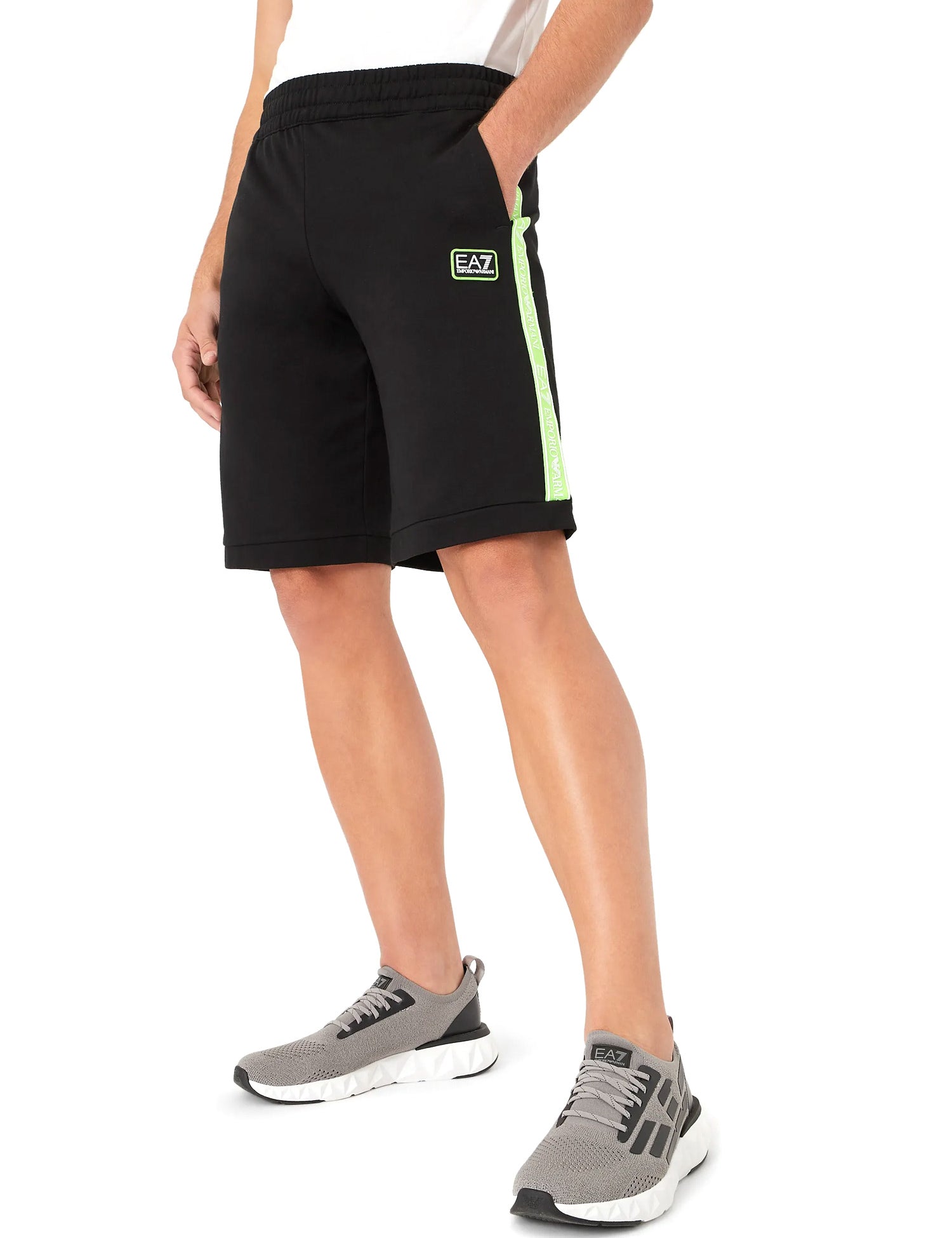 Shorts Nero Ea7 Emporio Armani