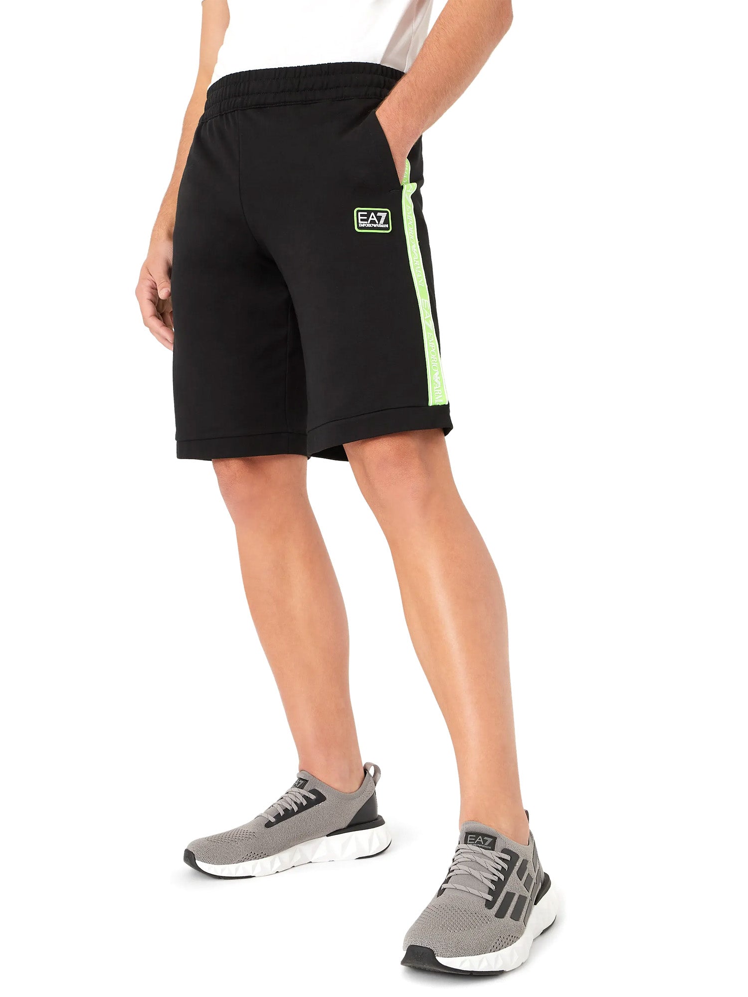 Shorts Nero Ea7 Emporio Armani