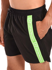 Costumi Nero Ea7 Emporio Armani