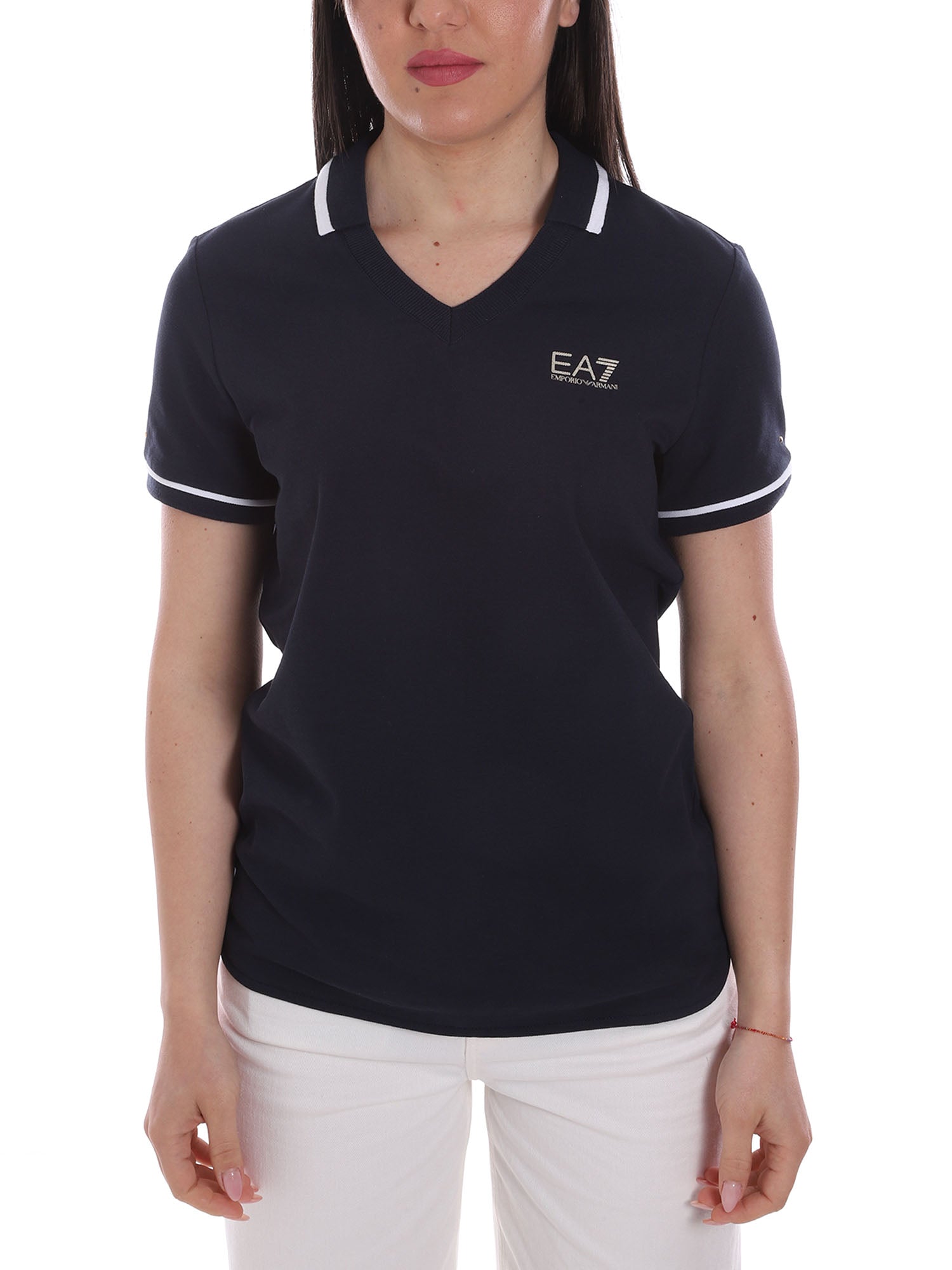 Polo Blu Ea7 Emporio Armani