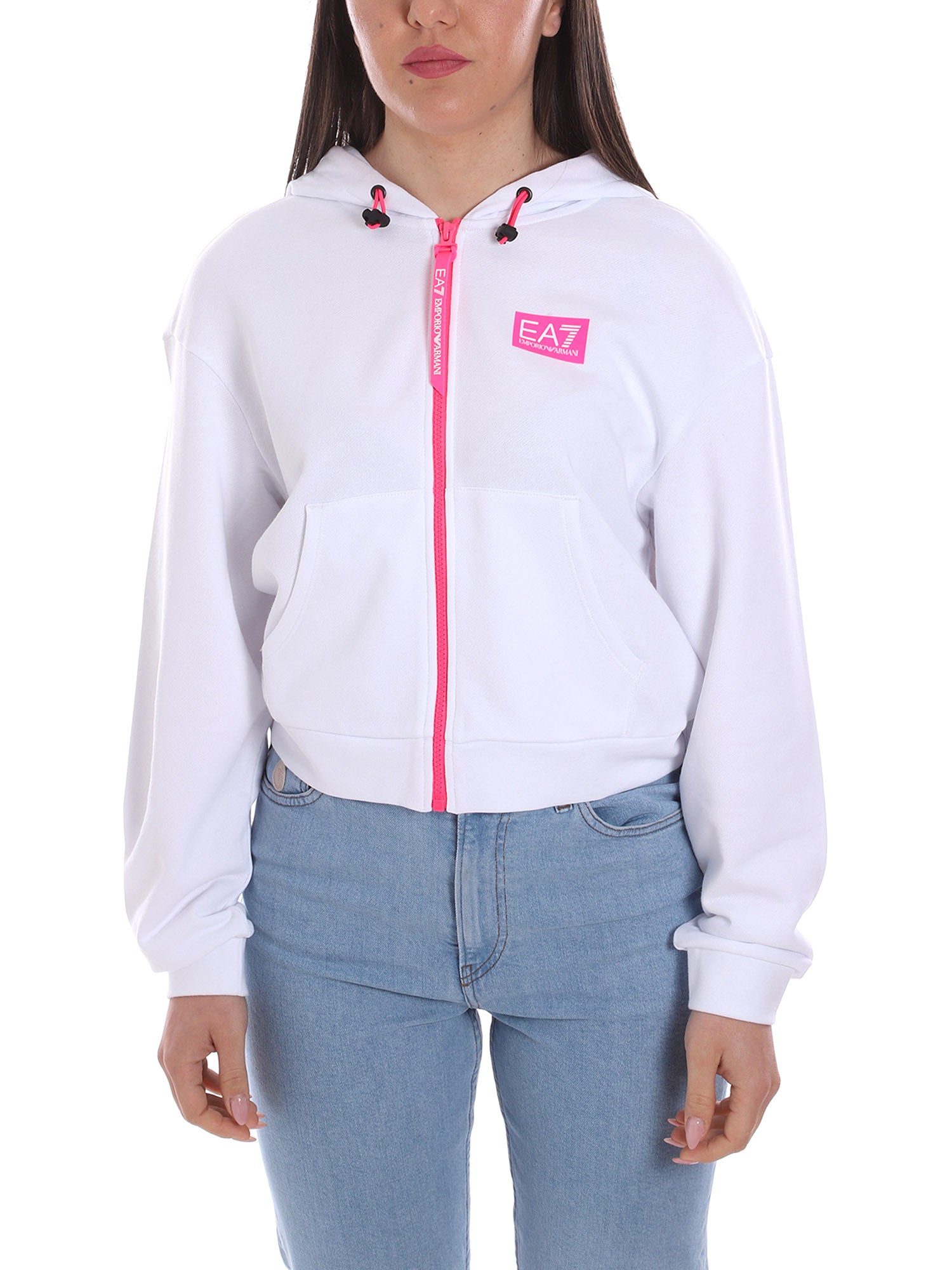Felpe Bianco Ea7 Emporio Armani