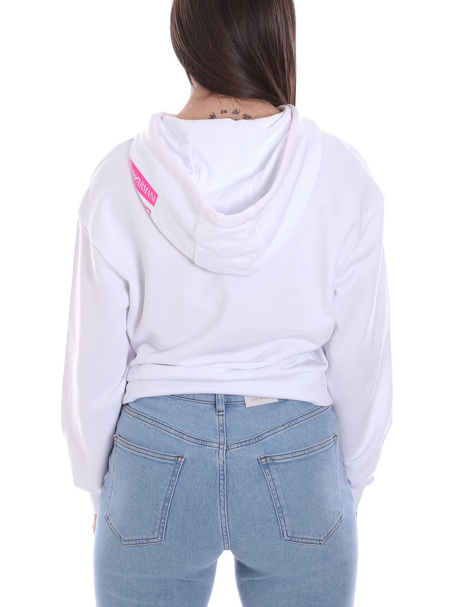 Felpe Bianco Ea7 Emporio Armani