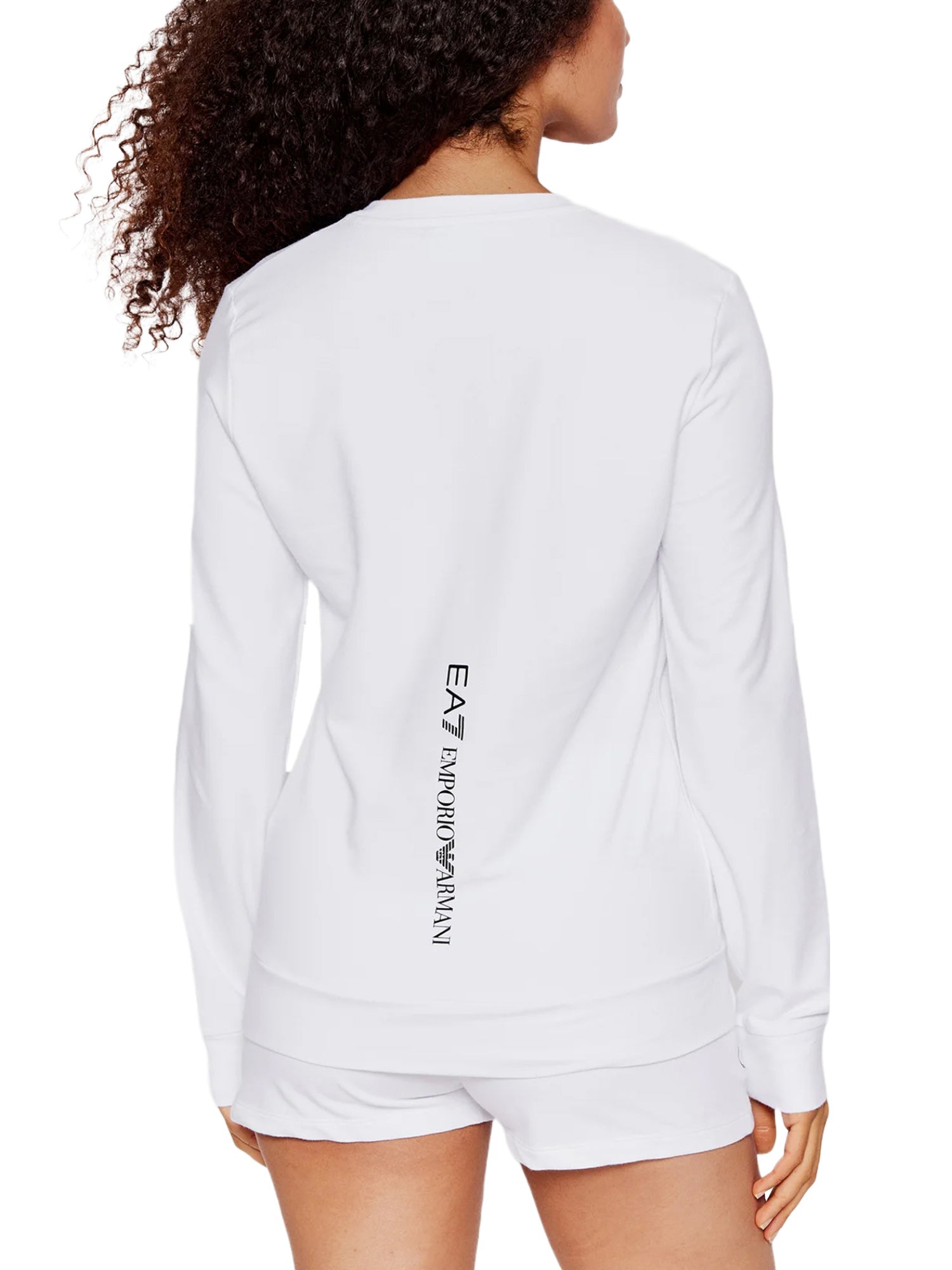 Felpe Bianco Ea7 Emporio Armani