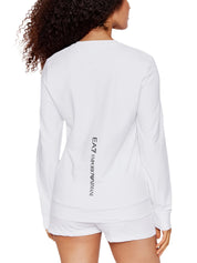 Felpe Bianco Ea7 Emporio Armani
