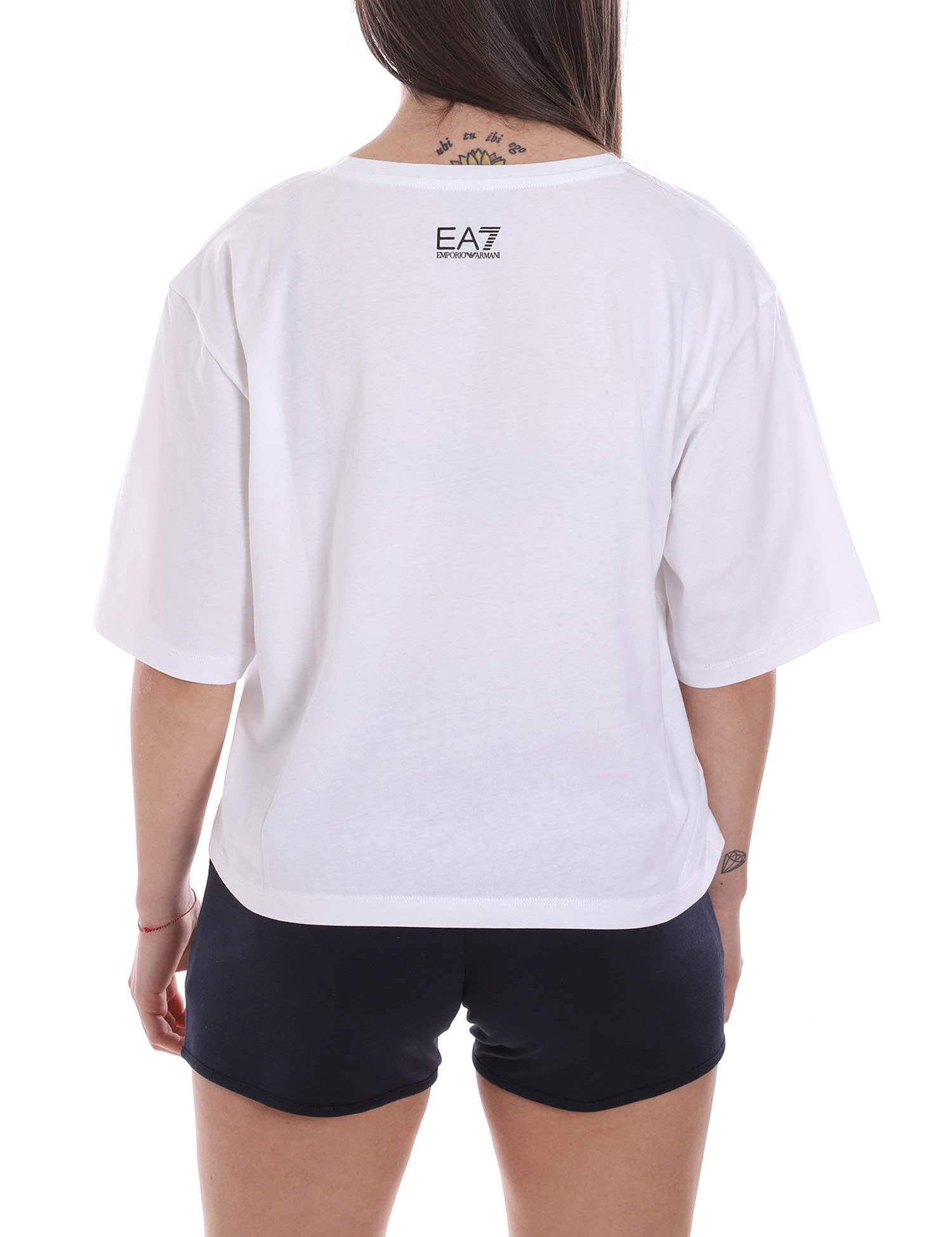 T-shirt Bianco Ea7 Emporio Armani