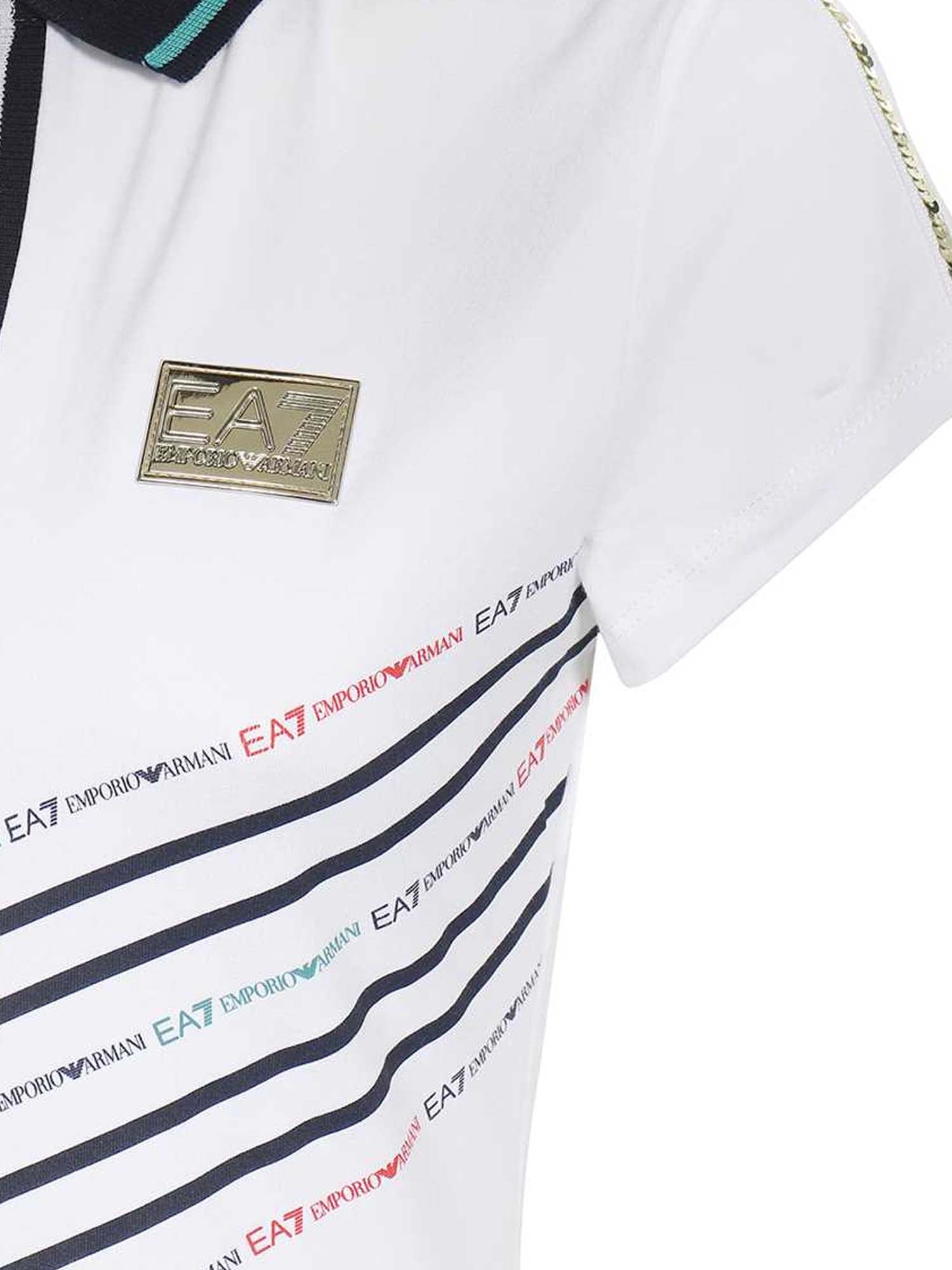 Vestiti Bianco Ea7 Emporio Armani