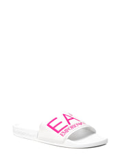 Ciabatte Bianco fucsia M499 Ea7 Emporio Armani