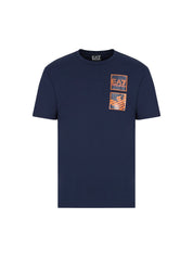 T-shirt Blu Scuro Ea7 Emporio Armani