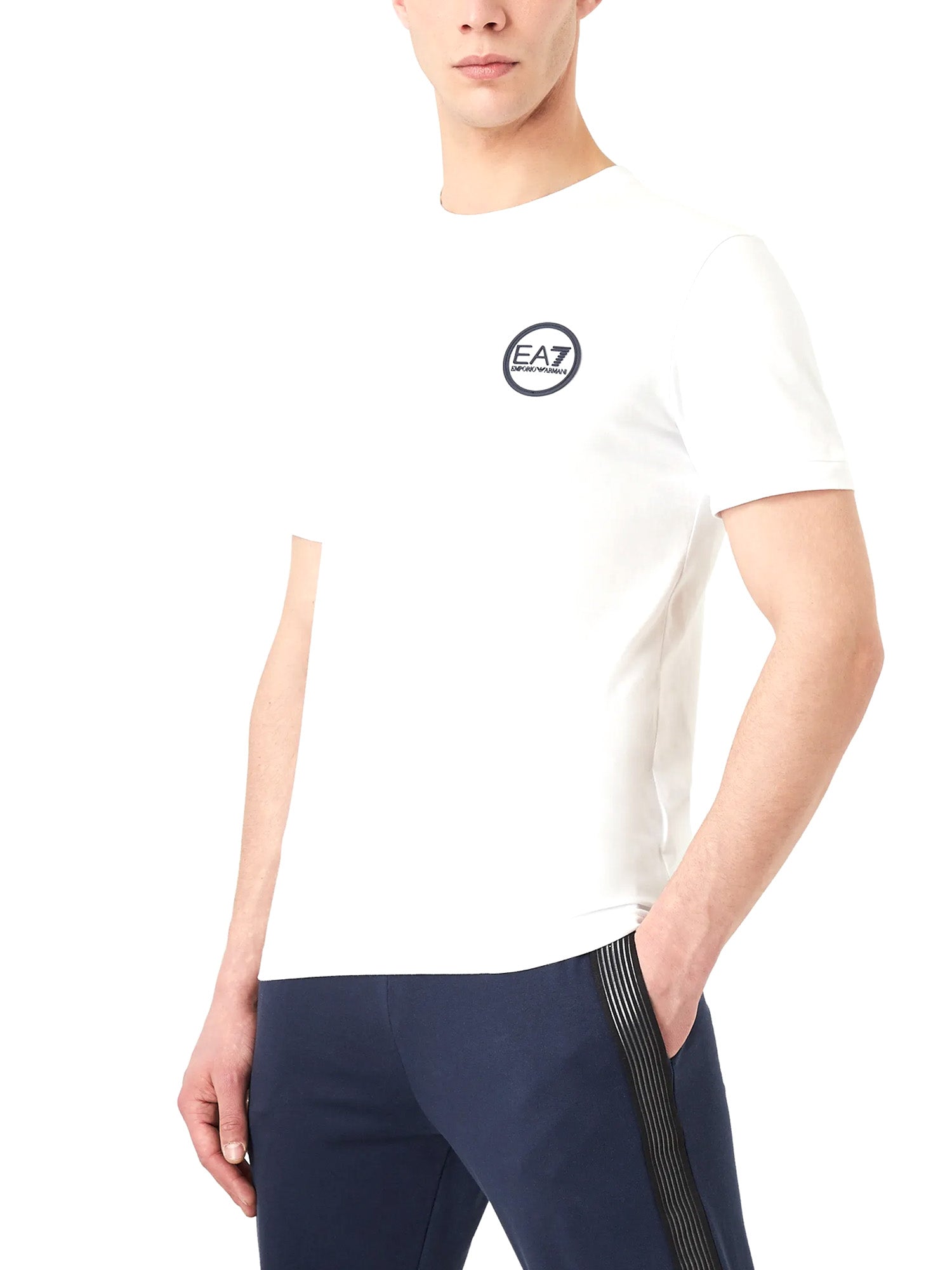 T-shirt Bianco Ea7 Emporio Armani