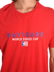 T-shirt Rosso Navigare