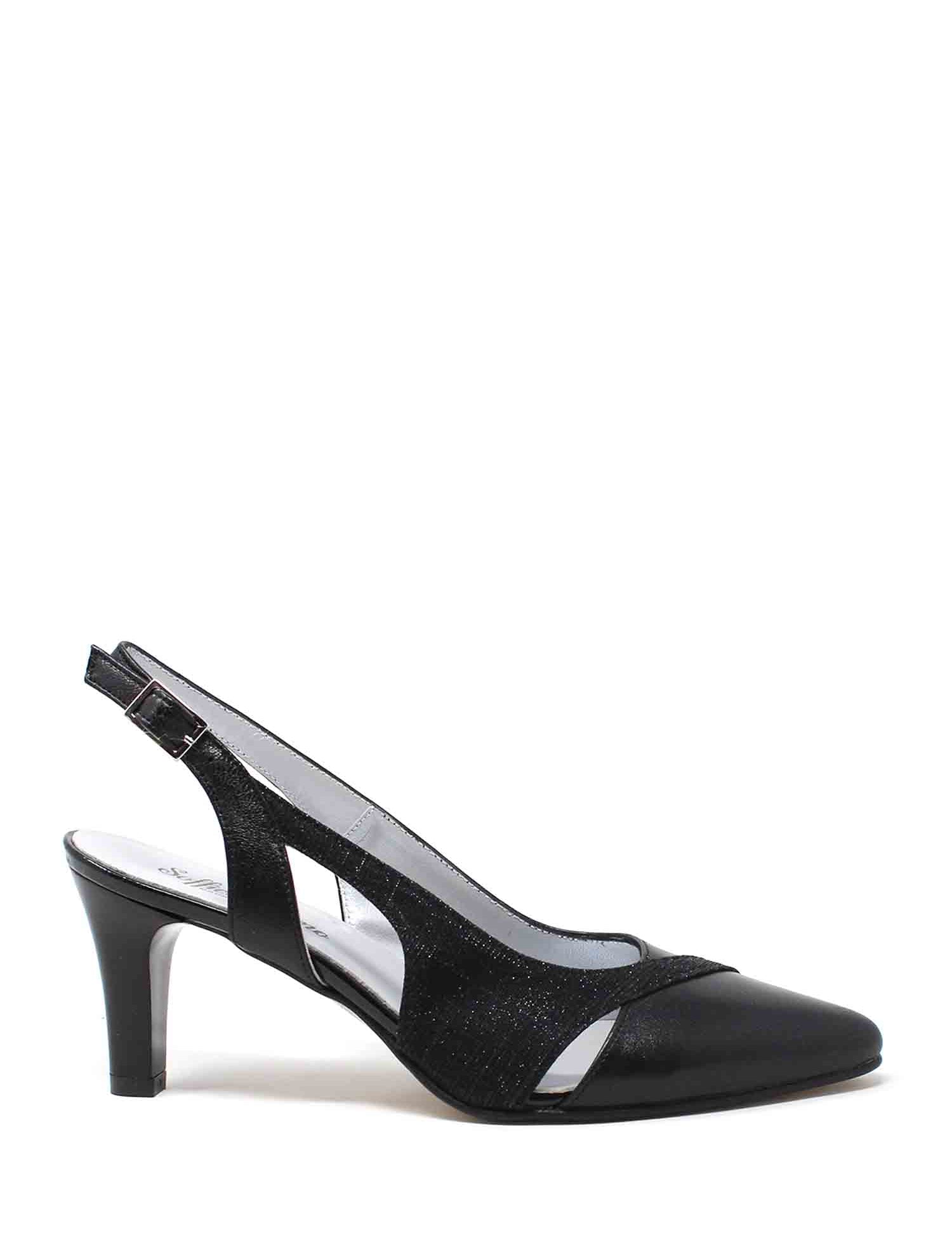 Sandali tacco Nero Soffice Sogno