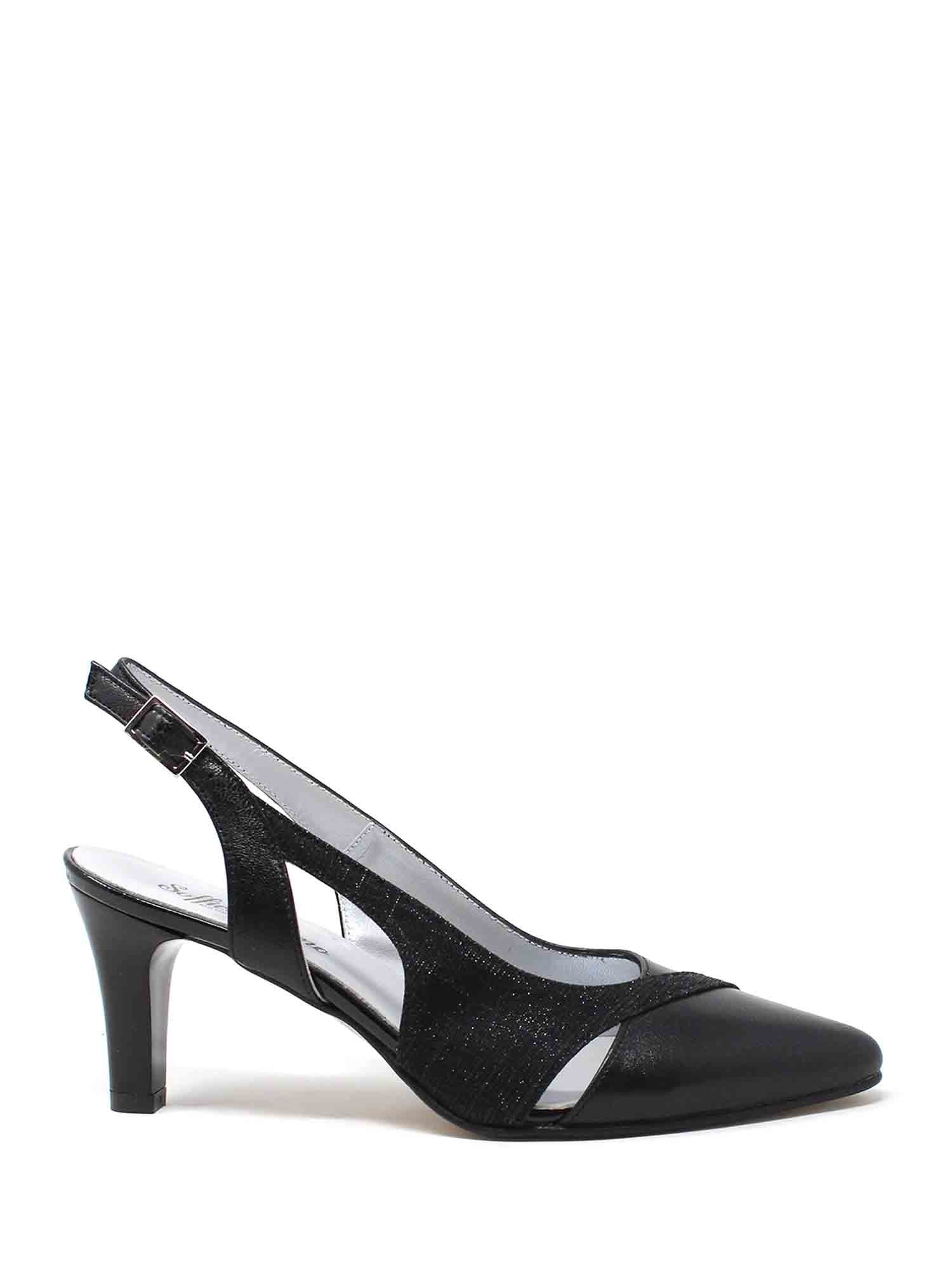 Sandali tacco Nero Soffice Sogno