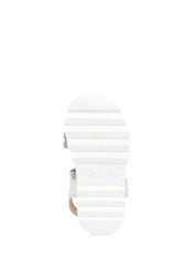 Sandali con strappi Argentato Naturino