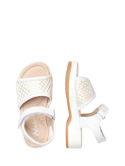 Sandali con strappi Bianco Naturino