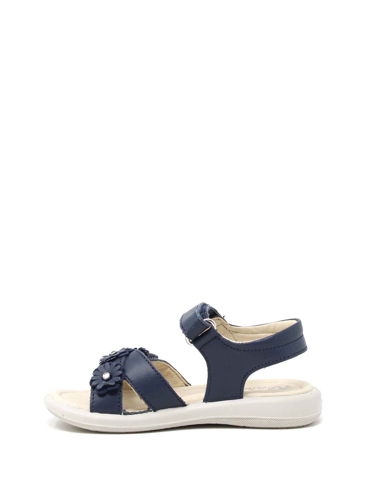 Sandali con strappi Blu Naturino