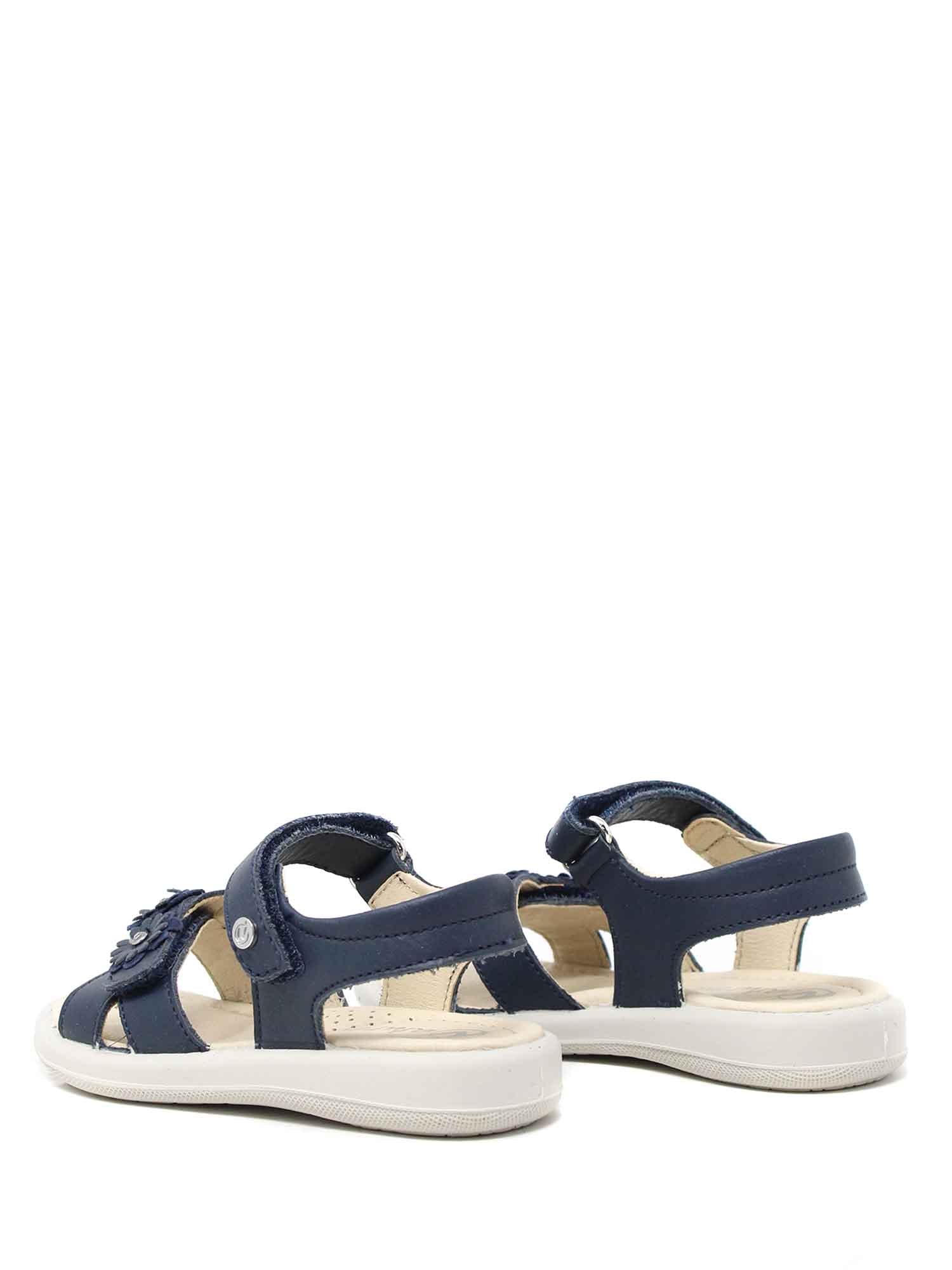 Sandali con strappi Blu Naturino