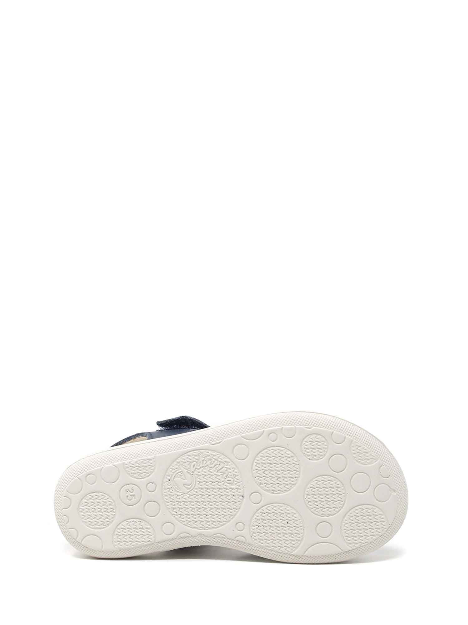 Sandali con strappi Blu Naturino