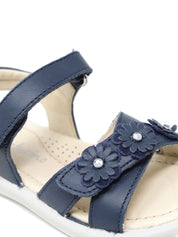 Sandali con strappi Blu Naturino