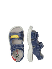 Sandali con strappi Blu Naturino