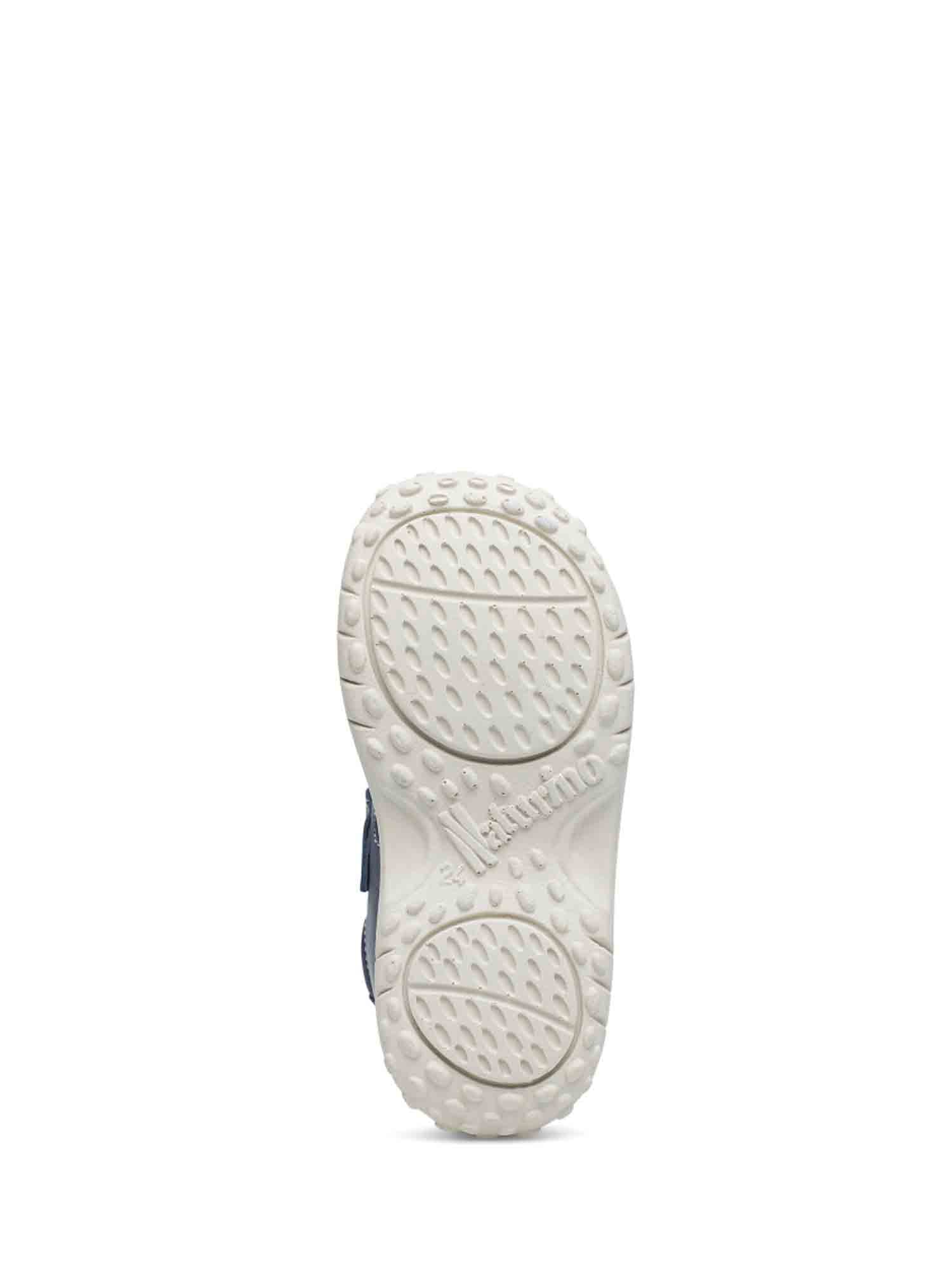 Sandali con strappi Blu Naturino