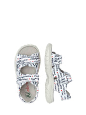 Sandali con strappi Bianco Naturino