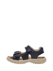 Sandali con strappi Blu Naturino