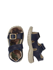 Sandali con strappi Blu Naturino