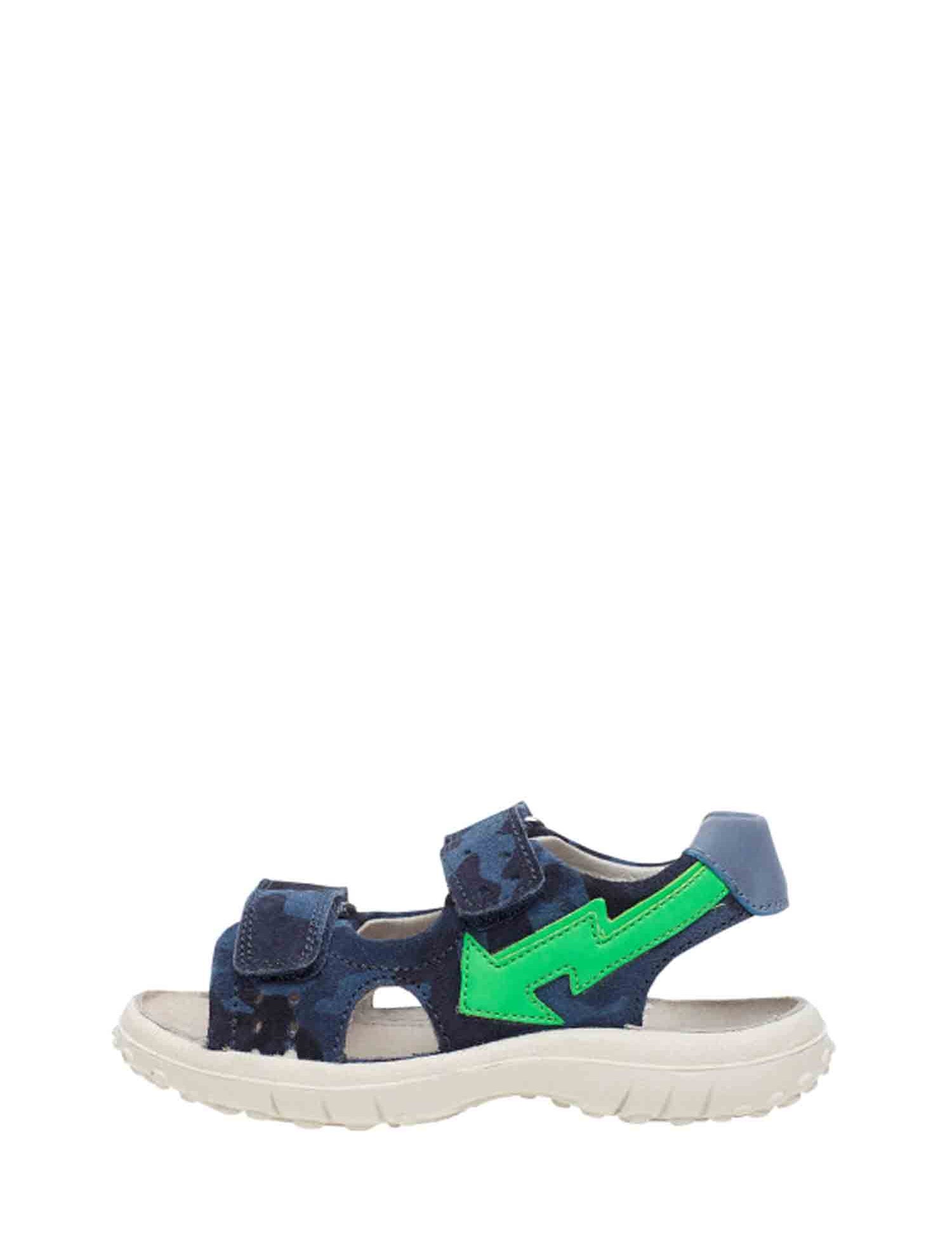 Sandali con strappi Blu Naturino