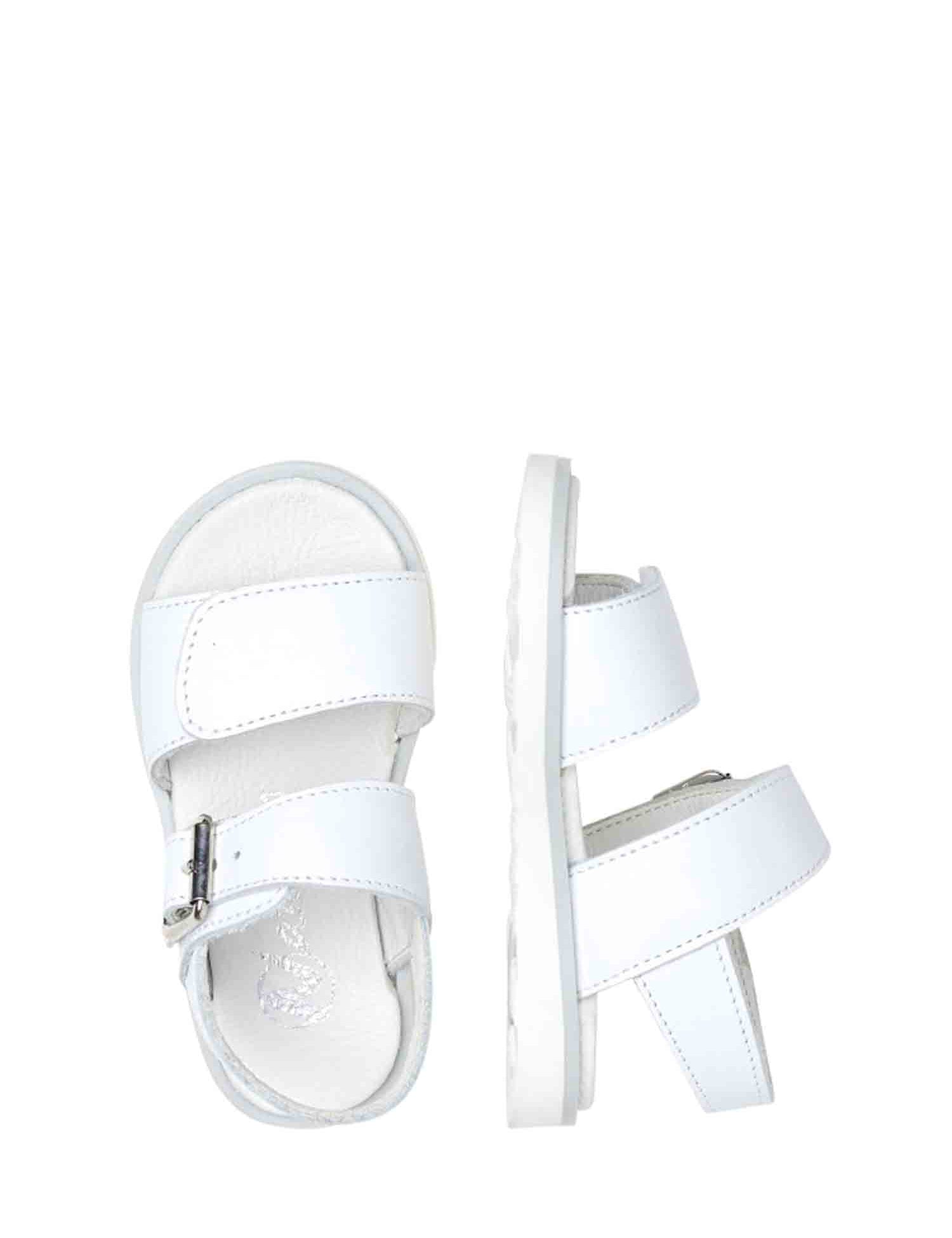 Sandali con strappi Bianco Naturino