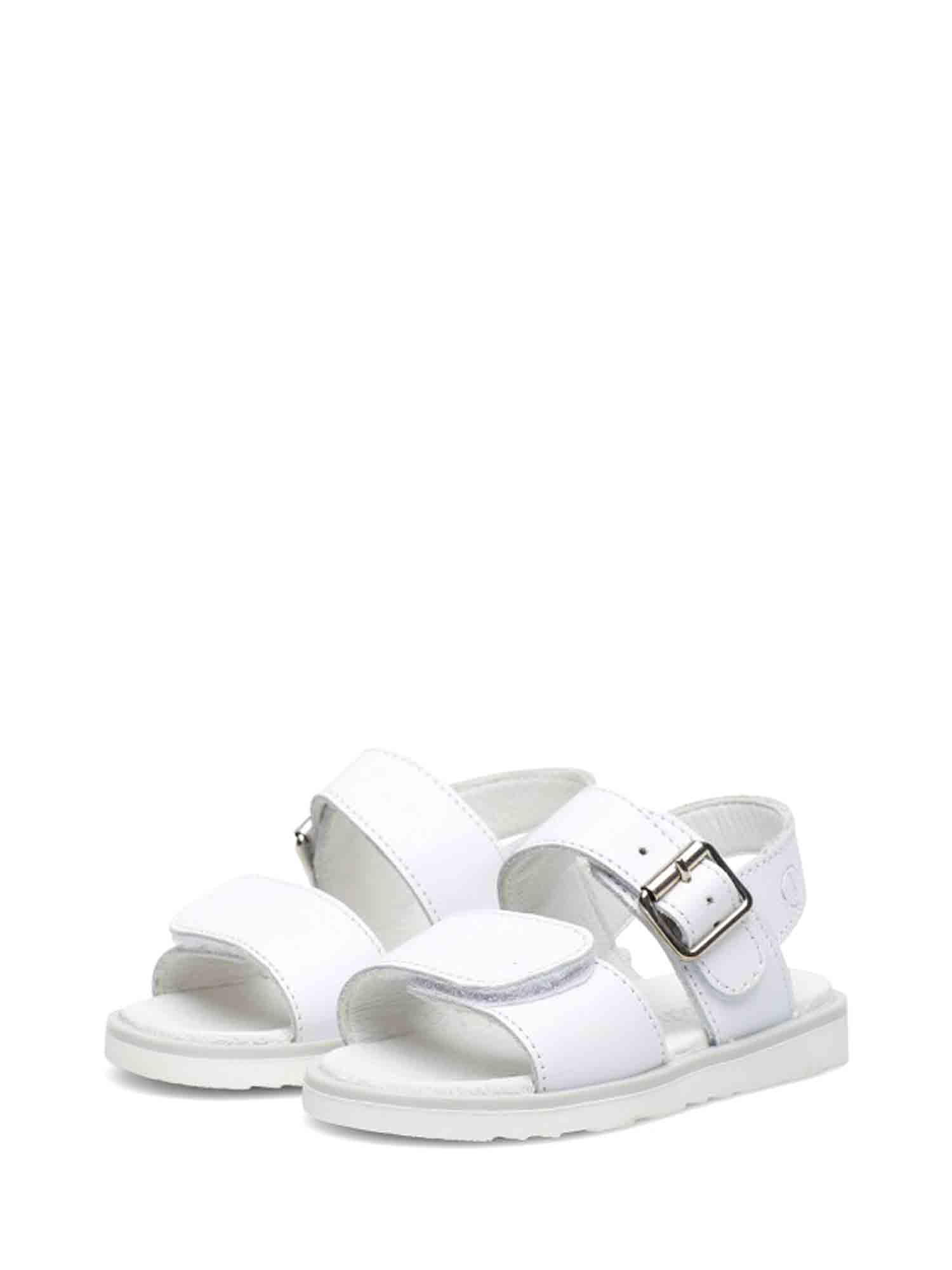 Sandali con strappi Bianco Naturino