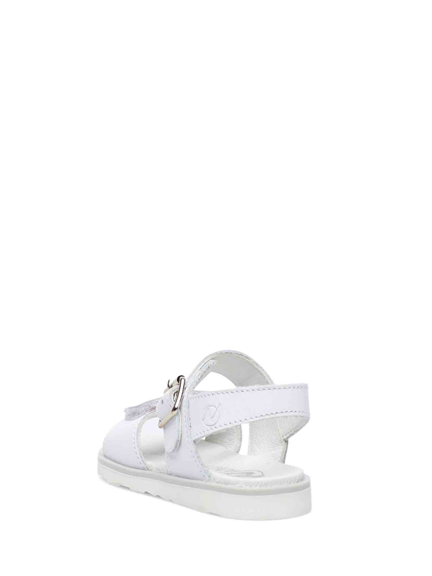 Sandali con strappi Bianco Naturino