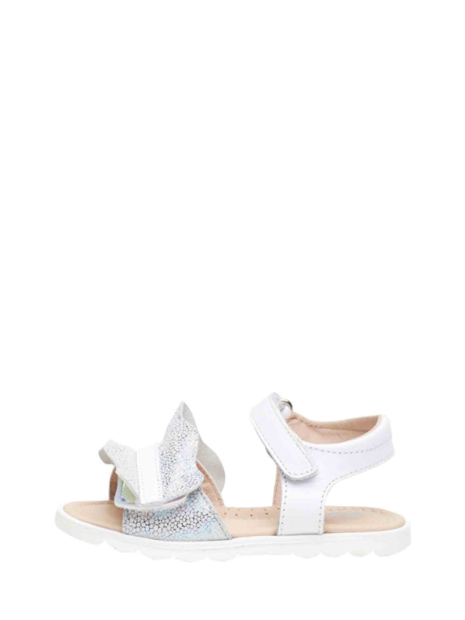 Sandali con strappi Bianco Naturino