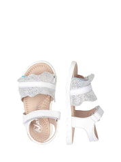 Sandali con strappi Bianco Naturino