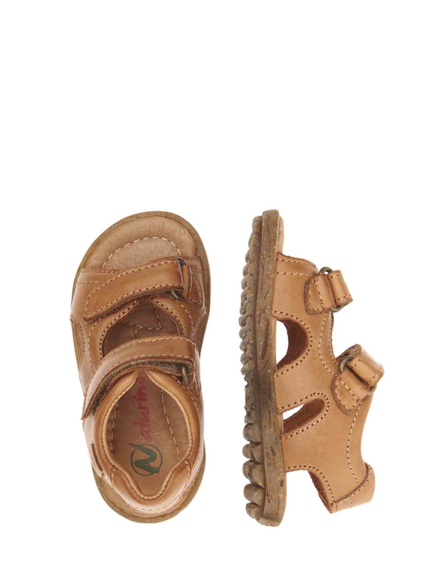 Sandali con strappi Marrone Naturino