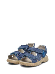 Sandali con strappi Blu Naturino