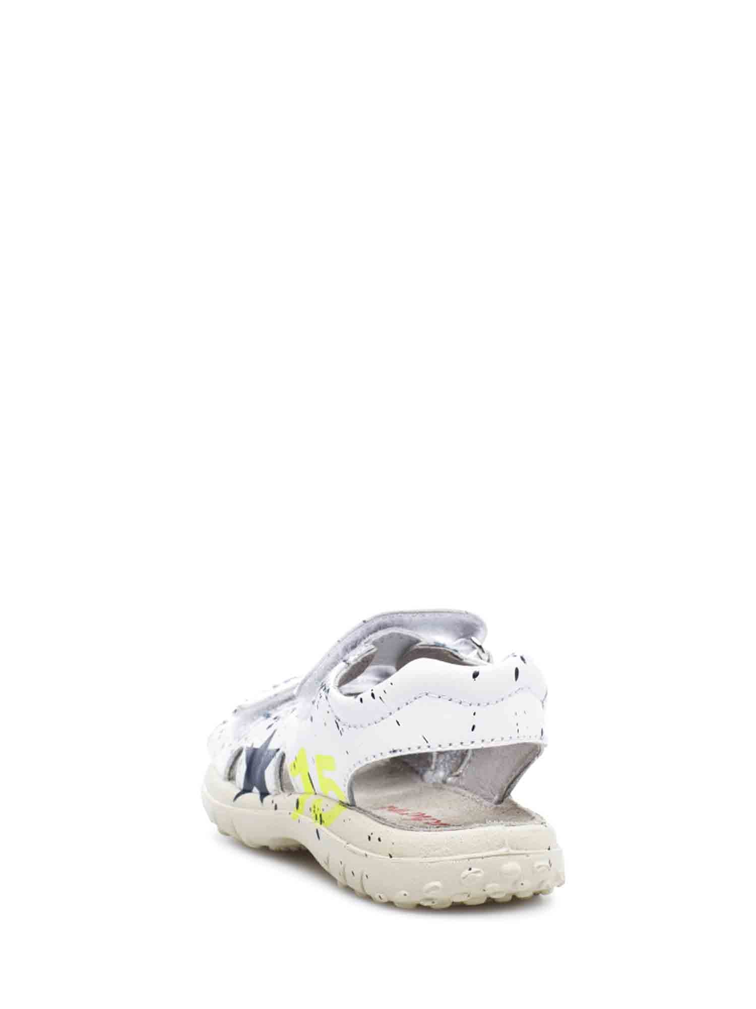 Sandali con strappi Bianco Naturino