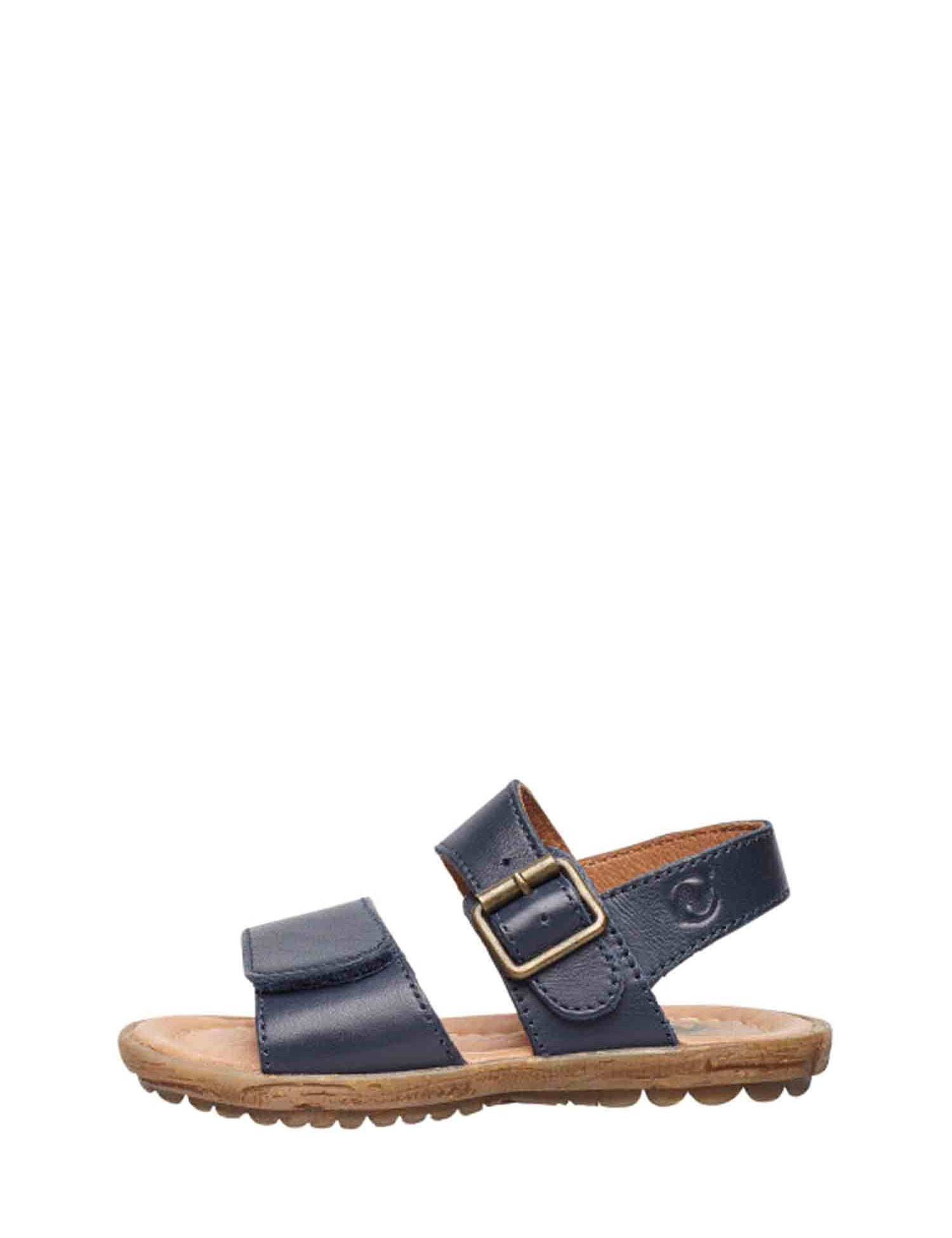 Sandali con strappi Blu Naturino