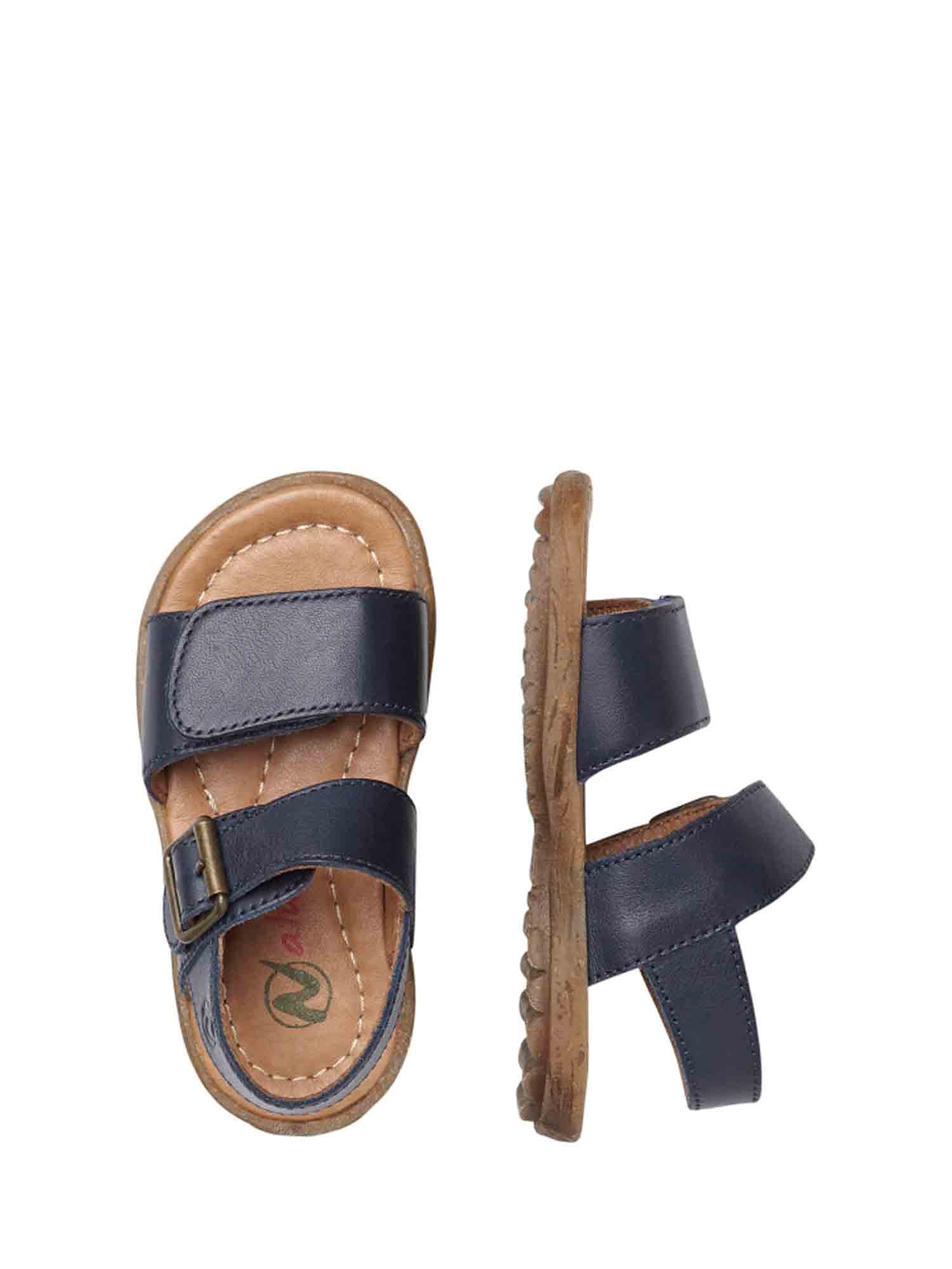 Sandali con strappi Blu Naturino