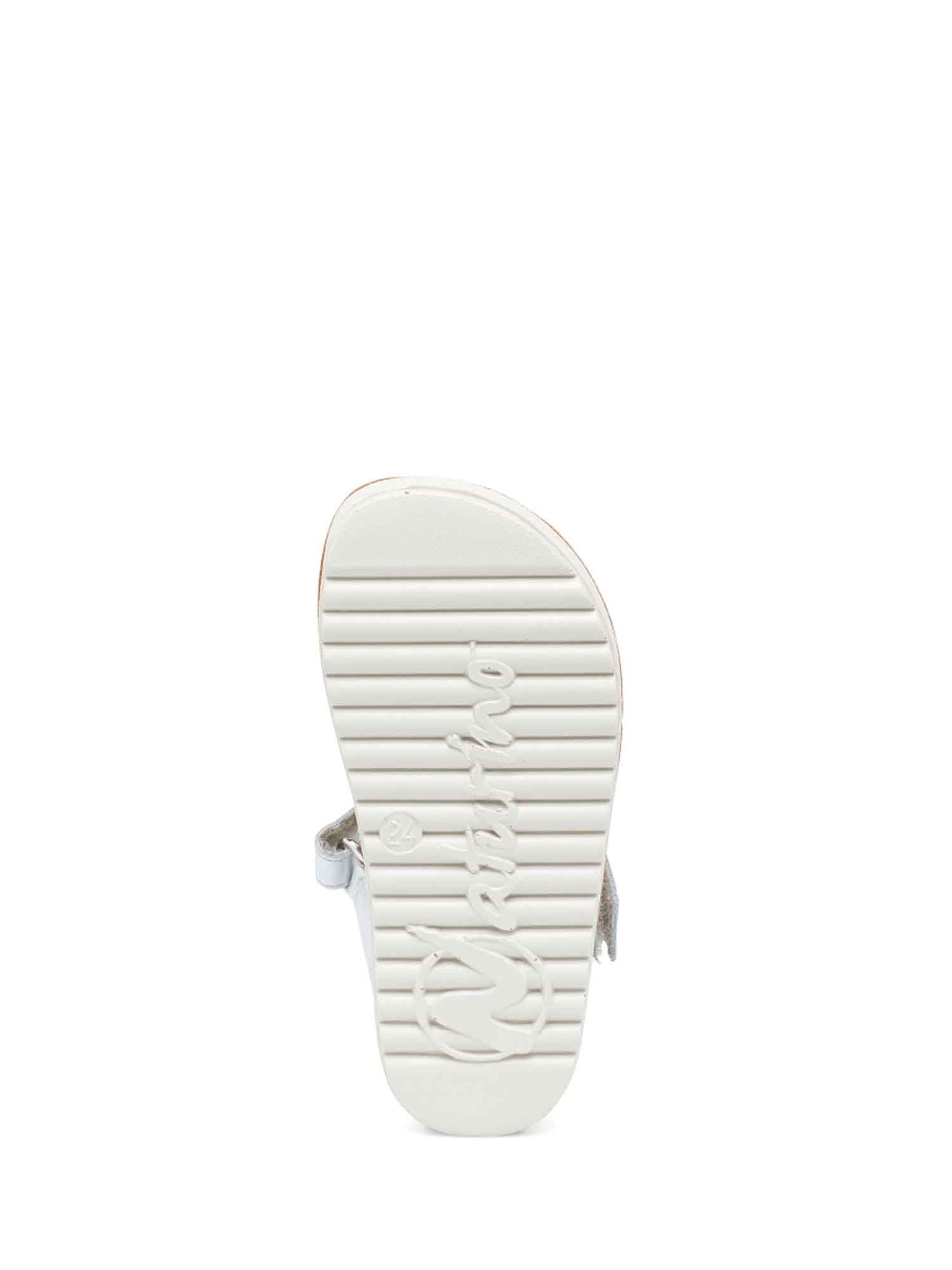 Sandali con strappi Argentato Naturino